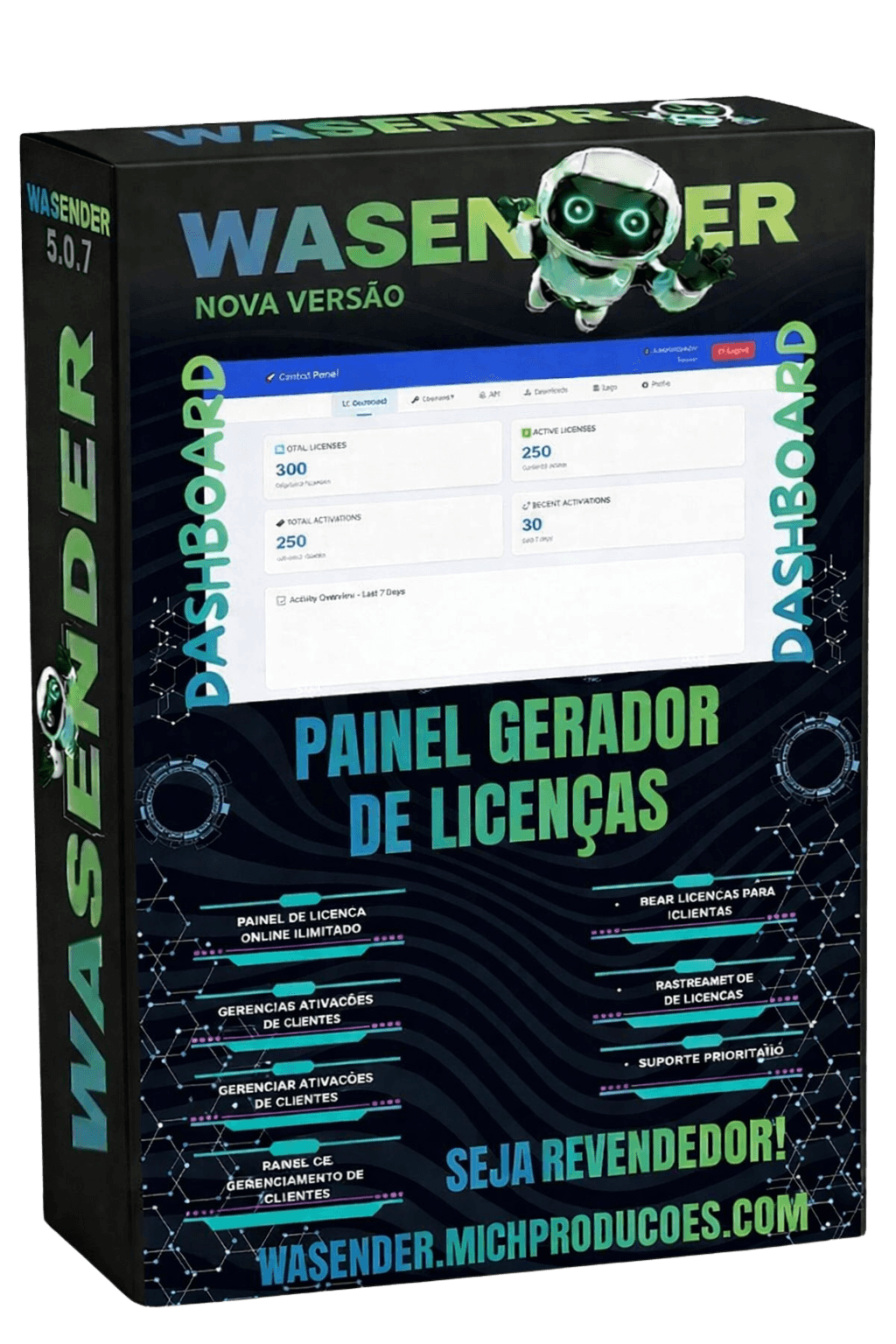 wasender pro – 2 licenças assinatura v5.0.7 (12 meses) copy